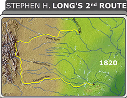 Stephen H. Long's 2nd Route