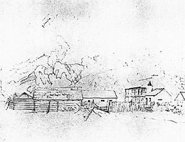 Trading house for the Omahaws by P. Sarpy, Belle Vue; May 16, 1851