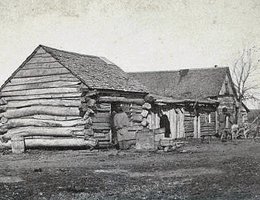 Lester and Elvira Gaston Platt were associated with the mission from 1842 to 1846. After the Pawnee moved to a reservation in Nance County, the Platts returned. Platt opened this trading post, and his wife taught school at the villages.