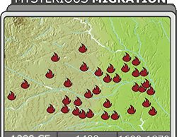 The Migration of Prehistoric Tribes