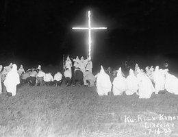 Ku Klux Klan rally outside of Lincoln, Nebraska; July 16, 1923, by L. W. Cook