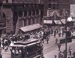 Downtown Omaha, circa 1900