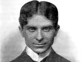 Victor Rosewater (1871-1940), publisher of the "Omaha Bee" after his father’s death in 1906 and a founder of the American Jewish Committee; Photo taken in 1903