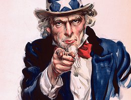 Uncle Sam recruiting poster