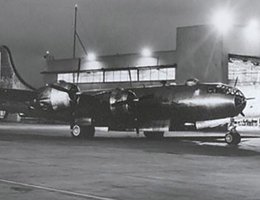 A B-29 Superfortress at the Martin Bomber Plant