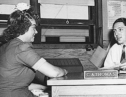 Cornhusker Ordnance Plant Photos: "As women moved into the workforce, the job interview was the first step"