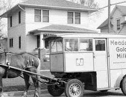 Some individuals and companies resorted to older methods of transport during World War II