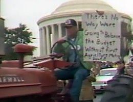 Tractorcade in Washington, DC