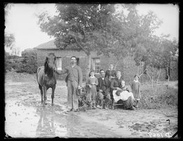 Ball Family, Woods Park, Nebraska, 1886