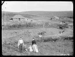 "My little German home across the sea" -- Custer County, Nebraska, 1888