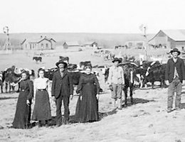 Mexican Cowboy on Stock Ranch in Cherry County, NE, 1901