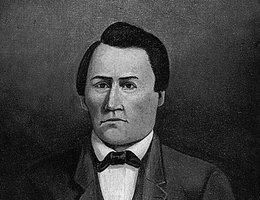 Logan Fontenelle, son of Lucien, by George Simons, 1853