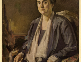 Watercolor Portrait of Grace Abbott, 1931
