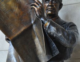 Gilbert M. Hitchcock Bust