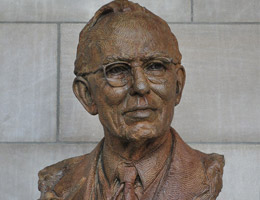 >Alvin Saunders Johnson Bust by Wesley Wofford