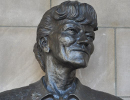 Mari Sandoz busto de Mary Bryan Forsyth