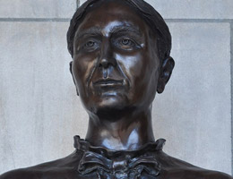 Susette LaFlesche Tibbles Bust by Deborah S. Wagner-Ashton