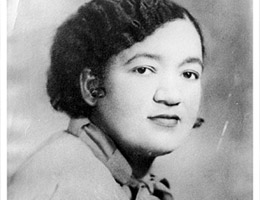 Mildred Brown at age 17 